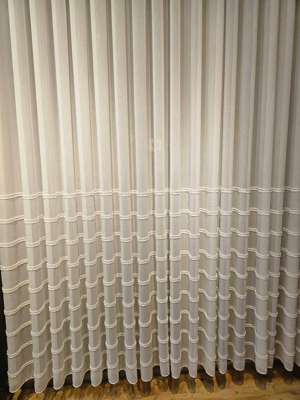 Bambu Püsküllü Tül Perde