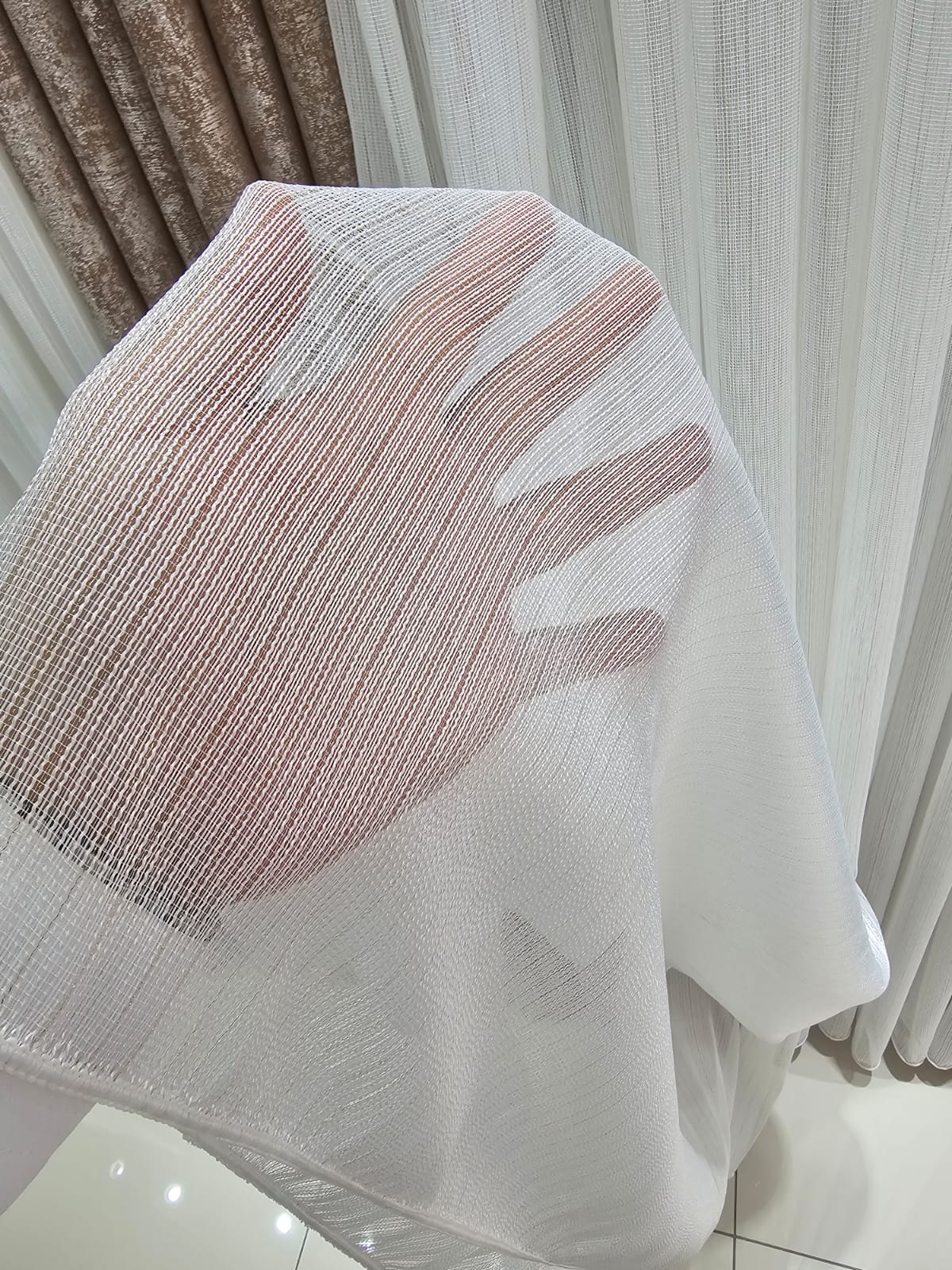 Taç Çelik Tül Gold Simli