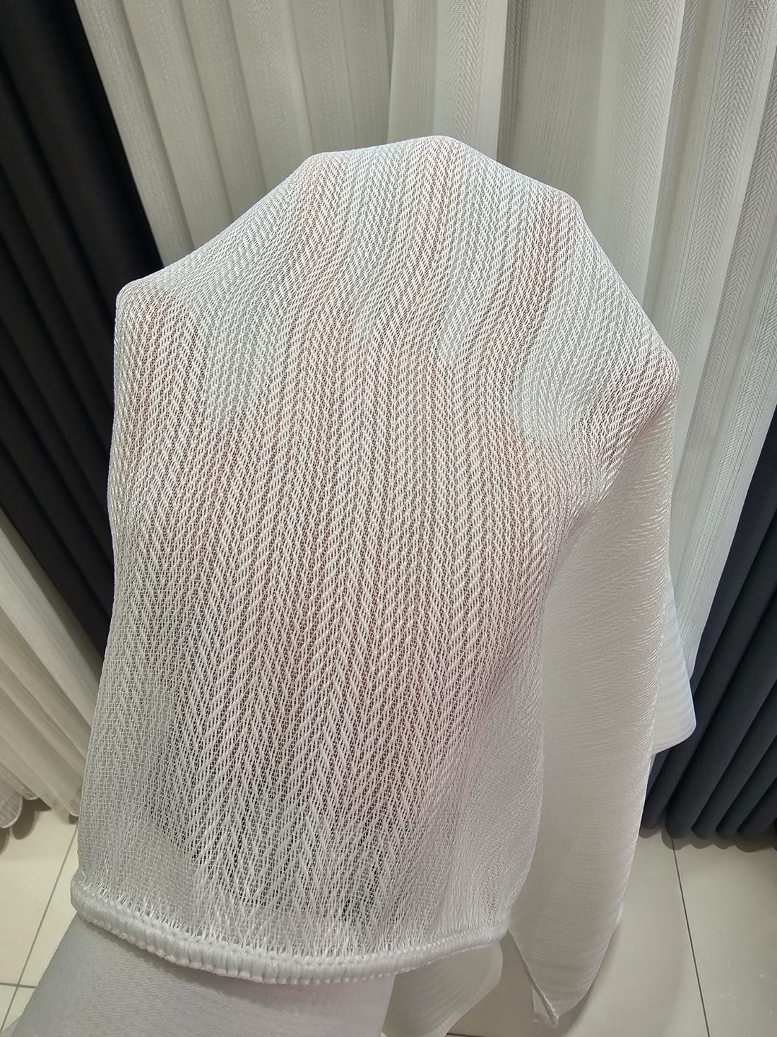 Bambu Balık Sırtı Tül