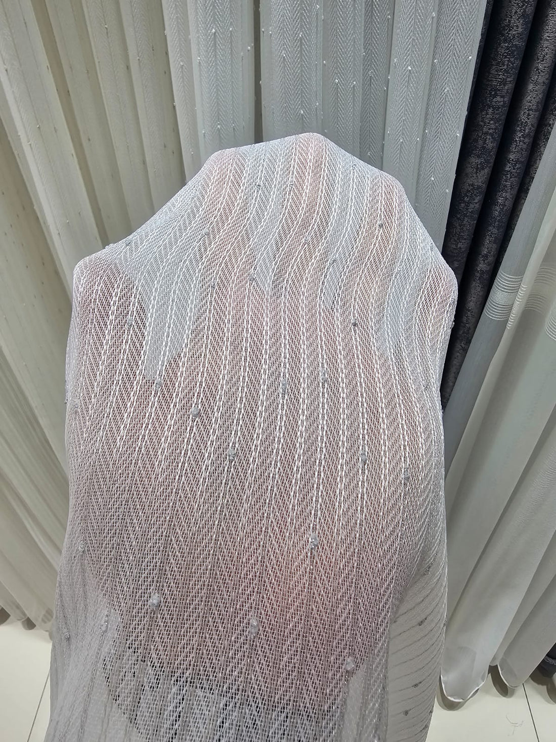 Keten Balık Sırtı Gümüş